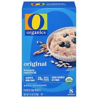 O Organics Oatmeal Instant Original - 7.9 Oz - Image 1