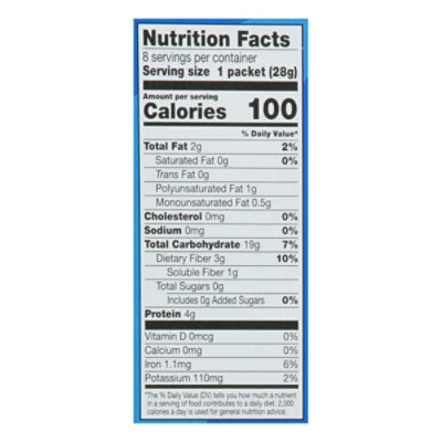 O Organics Oatmeal Instant Original - 7.9 Oz - Image 3