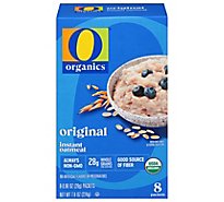 O Organics Oatmeal Instant Original - 7.9 Oz