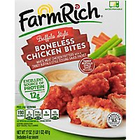 Farm Rich Chicken Bites Boneless Buffalo Style - 17 Oz - Image 2