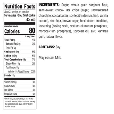 Krusteaz Gluten Free Chocolate Chip Cookie Mix - 18 Oz - Image 5