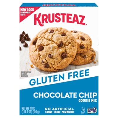 Krusteaz Gluten Free Chocolate Chip Cookie Mix - 18 Oz - Image 1