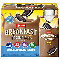Carnation Breakfast Essentials Cookies n Creme Bottles - 6-8 Fl. Oz. - Image 2