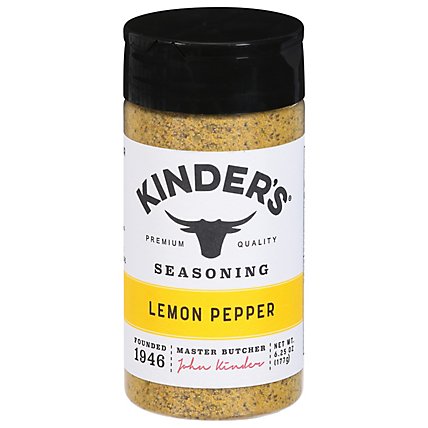 Kinders Cracked Pepper & Lemon - 6.75 Oz - Image 2