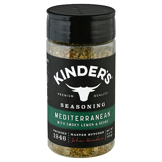 Kinders Seasoning Mediterranean - 5.6 Oz