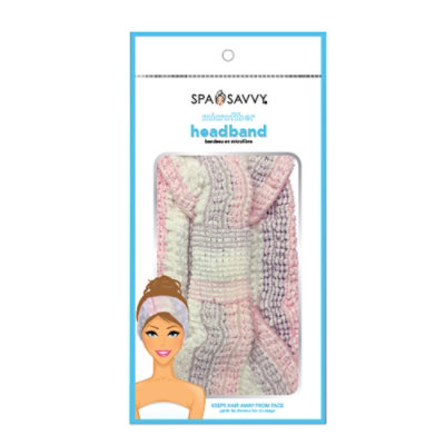 Microfiber Adjustable Headband - Each