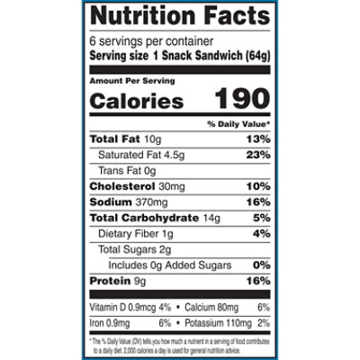 Sandwich Bros. Angus Cheeseburger Melts Flatbread Frozen Sandwiches -6-13.5 Oz - Image 4