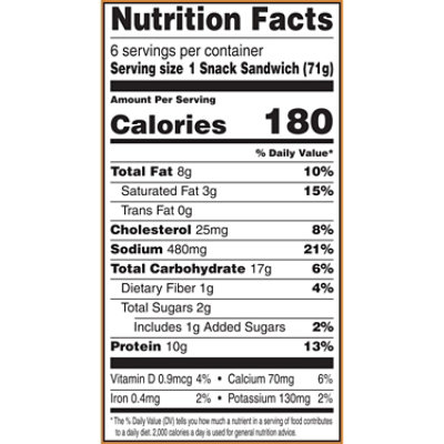 Sandwich Bros. Chicken Melts Flatbread Frozen Sandwiches -6-15 Oz - Image 4