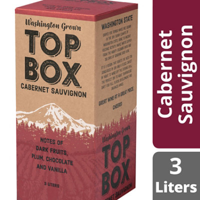 Top Box Wine Cabernet Sauvignon - 3 Liter - Image 1