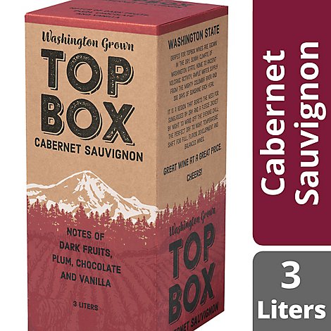 Top Box Wine Cabernet Sauvignon - 3 Liter
