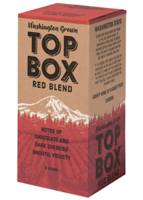 Top Box Wine Red Blend - 3 Liter - Image 1