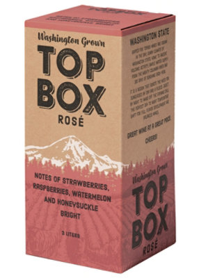 Top Box Wine Rose - 3 Liter - Image 1