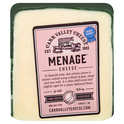 Menage Cheese  Carr Valley Cheese