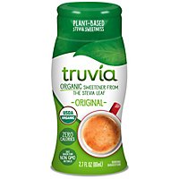 Truvia Organic Zero Calorie Liquid Stevia Original Flavor Sweetener Bottle - 2.7 Oz - Image 1