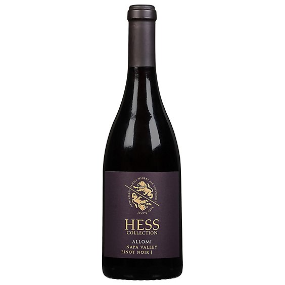 Hess Collection Napa Valley Allomi Pinot Noir Wine - 750 Ml
