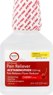 Signature Select/Care Acetaminophen Liquid 1000mg - 8 Fl. Oz. - Image 2