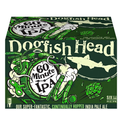 Dogfish Head 60 Minute Ipa Pack In Cans - 6-12 Fl. Oz. - Image 3