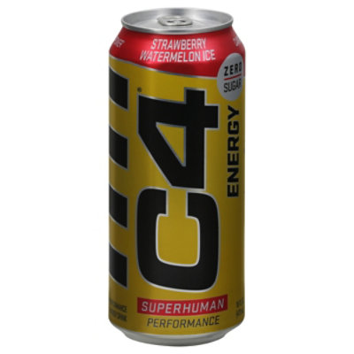 Cellucor C4 Original Energy Drink Zero Sugar Sparkling Strawberry Watermelon Ice - 16 Fl. Oz. - Image 3