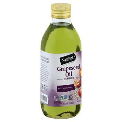 Signature Select Oil Grapeseed - 16.9 Fl. Oz.