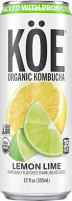 Organic Ginger Lemon Kombucha 4 Pack Cans, 46 fl oz at Whole