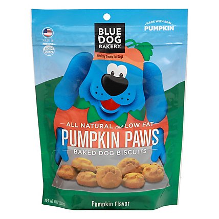 Blue Dog Bakery Pumpkin Paws - 10 Oz - Image 1