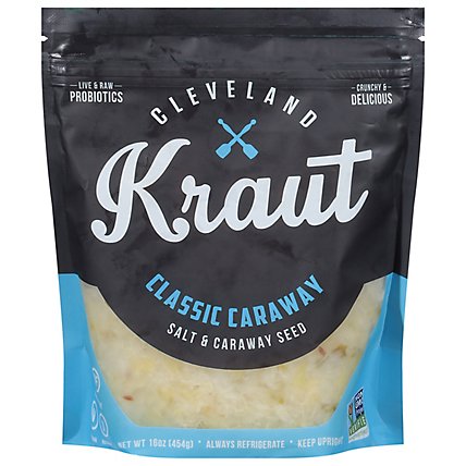 Cleveland Kraut Sauerkraut Classic Caraway - 16 Oz - Image 2