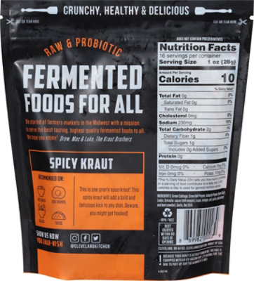Cleveland Kraut Sauerkraut Gnar Gnar - 16 Oz - Image 5