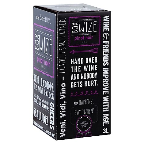 Box Wize Pinot Noir Wine - 3 Liter