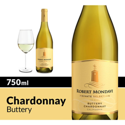 Robert Mondavi Private Selection Buttery Chardonnay White Wine - 750 Ml - Image 1