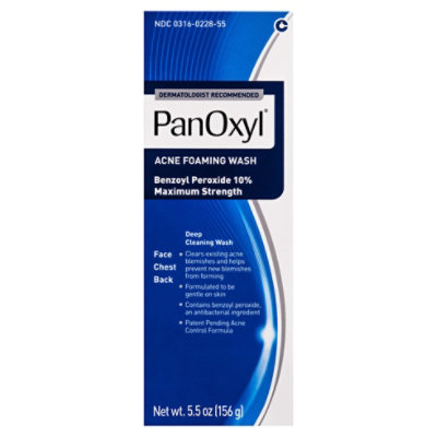 Panoxyl 10% Acne Foaming Wash - 5.5 Oz. - Image 3