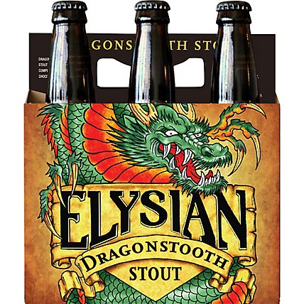 Elysian Brewing Dragonstooth Stout Bottle - 6-12 Oz - Image 1
