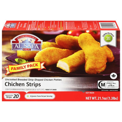 Al Safa Halal Chicken Strips 25 Count - 24 Oz
