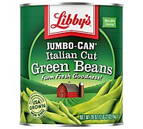Libby Bean Green Italian Cut
