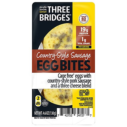 Three Bridges Country Style Sausage Egg Bites - Image 3
