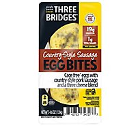 Three Bridges Country Style Sausage Egg Bites