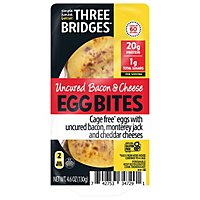 Three Bridges Uncured Bacon & Cheese Egg Bites - Image 3