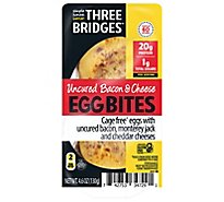 Three Bridges Uncured Bacon & Cheese Egg Bites