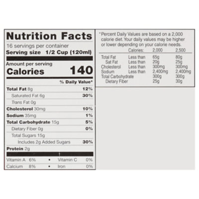 Wilcoxson's Strawberry Premium Ice Cream - 0.5 Gallon - Image 3