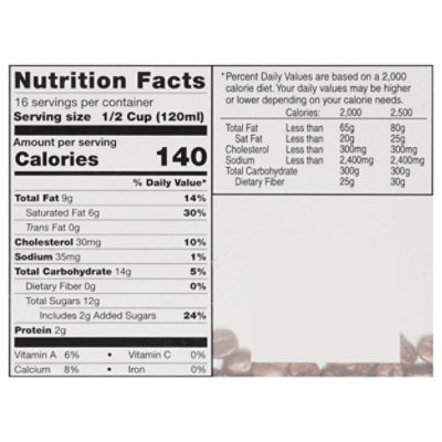 Wilcoxson's Coffee Ice Cream - 0.5 Gallon - Image 3