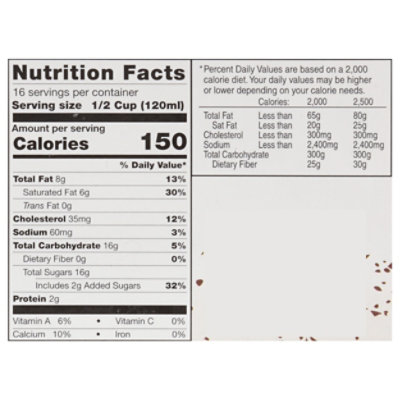 Wilcoxson's Cookies & Cream Ice Cream - 0.5 Gallon - Image 3