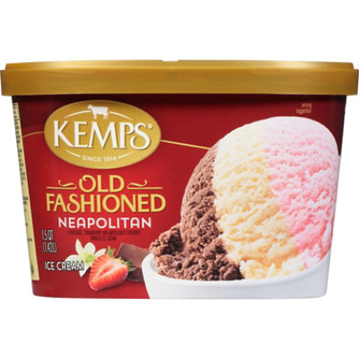 Kemps Old Fashioned Neapolitan Ice Cream - 48 Oz - Image 2