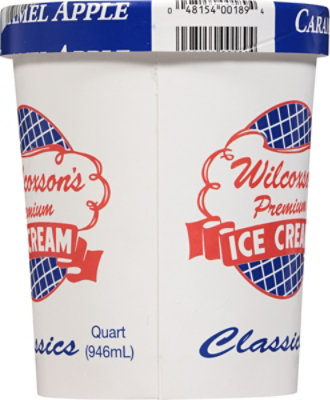 Wilcoxson's Green Apple Ice Cream With Caramel Ribbon - 1 Quart - Image 5