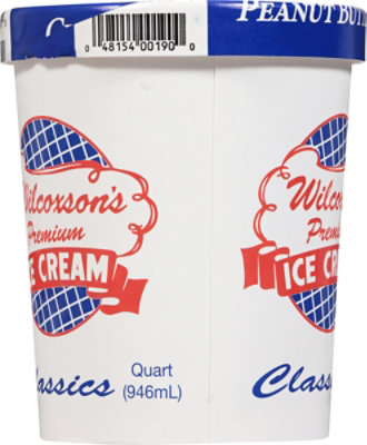 Wilcoxson's Chocolate & Peanut Butter Swirl Ice Cream - 1 Quart - Image 5