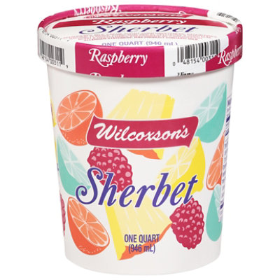 Wilcoxson's Raspberry Sherbet - 1 Quart - Image 2