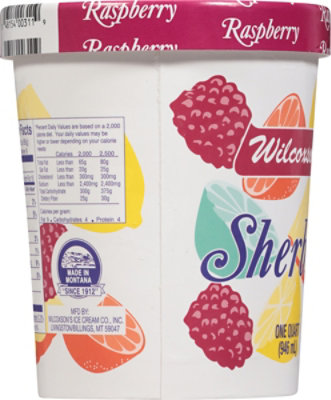 Wilcoxson's Raspberry Sherbet - 1 Quart - Image 5