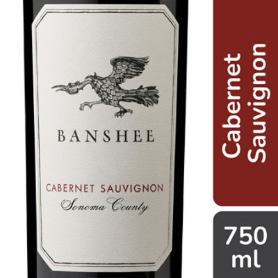 Banshee Cabernet Sauvignon California Red Wine - 750 Ml - Image 1