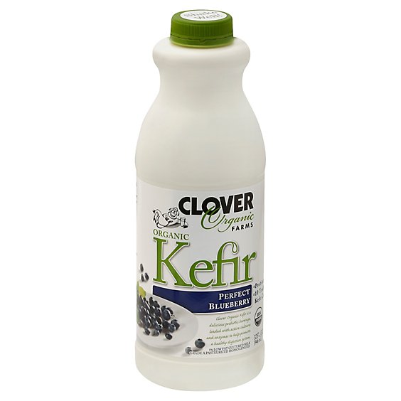 Clover Organic Kefir Perfect Blueberry - 32 Fl. Oz.