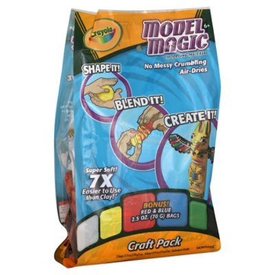 Crayola Model Magic Modelling Material Craft Pack - Each