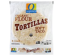O Organics Tortillas Flour Soft Taco 6ct