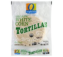O Organics Tortillas White Corn 8ct